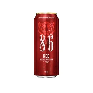 8.6 Cerveza Intense Red. Lata 50 Cl. 500 ML