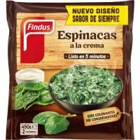 Espinacas a la Crema Findus Salto, Bolsa 450 G