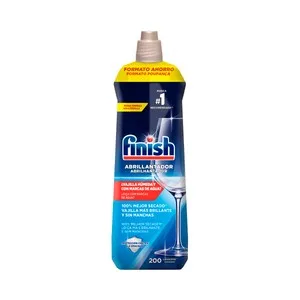 Finish Abrillantador para Lavavajillas, 200 Lavados Finish 800 Ml.