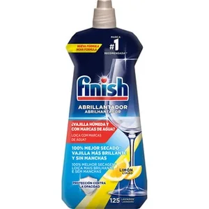 Abrillantador para Lavavajillas Limón Brillo y Protección del Cristal Finish