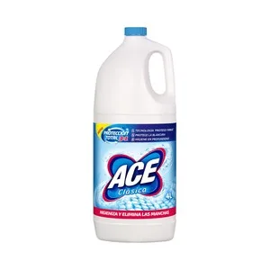 ACE Lejía con Protección Total 3 en 1 Clásica 4 L. 4000 ML