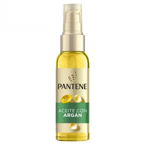 Aceite Capilar Enriquecido con Argán Suave & Liso Pantene Pro-v 100 Ml.