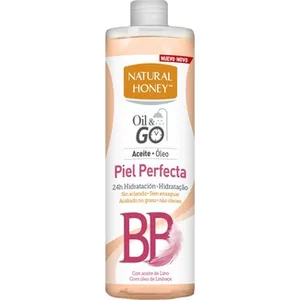 Aceite Corporal Hidratante Oil & Go Piel Perfecta BB con Aceite de Lino24h Natural Honey