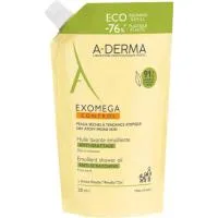 Aceite de Ducha y Baño Aderma Exomega, Ecorrecarga 500 Ml