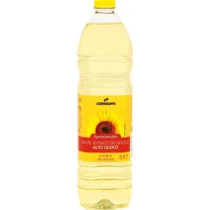 Capicua Aceite de Girasol Alto Oleico Botella de 1 L. 1000 ML