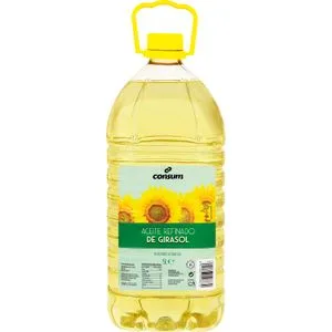 Aceite de Girasol Botella 5 L