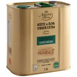 Aceite de Oliva Virgen Extra de Nuestra Tierra 2,5 L.