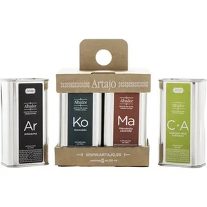Aceite de Oliva Virgen Extra Diferentes Variedades Ecológico Pack 4x250 Ml  Artajo 1000 ML