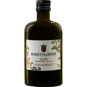 Aceite de Oliva Virgen Extra Duo Mezcla Arbequina y Picual  Marques de Griñon 500 ML