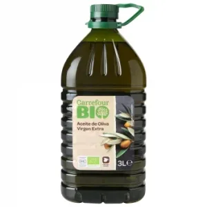 Aceite de Oliva Virgen Extra Ecológico Carrefour Bio 3 L.