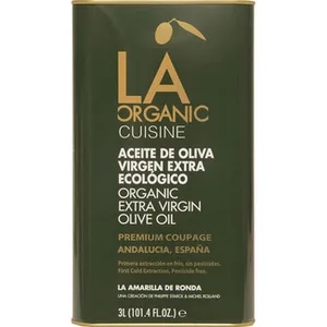 Aceite de Oliva Virgen Extra Ecológico  la Organic Cuisine 3 L