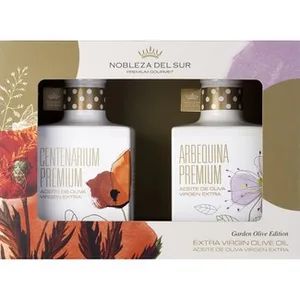 Aceite de Oliva Virgen Extra Primera Cosecha Centenarium y Arbequina  Nobleza del SUR 750 ML