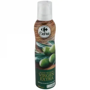 Aceite de Oliva Virgen Extra Spray Carrefour Extra 200 Ml.