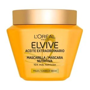 Elvive Aceite Extraordinario Mascarilla Capilar Nutritiva para Cabellos Secos 310 Ml.