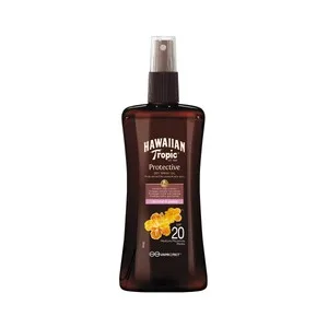 Hawaiian Tropic Aceite Seco Protector Solar, con Coco y Guava y Fps 20 (medio) Hawaiian Tropic Protective 200 Ml.