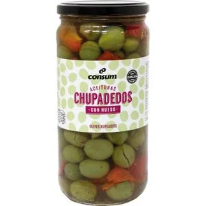 Aceituna Chupadedos 420 Gr