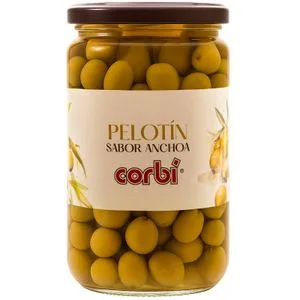 Aceituna Pelotín Sabor Anchoa 320 Gr