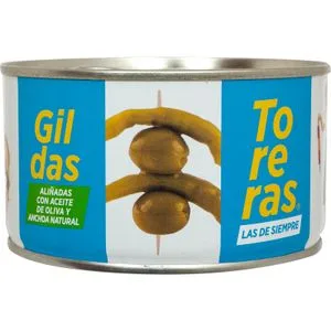 Aceituna Rellena Anchoa Guindilla en Palillo 95 Gr