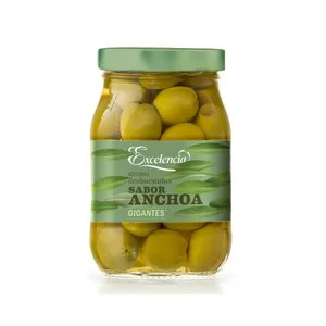 Excelencia Aceituna S/h Gigante Sabor Anchoa 350g 350 G
