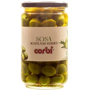 Aceituna Verde con Hueso Sosa 320 Gr