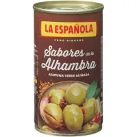 Aceituna Verde Sabores de la Alhambra la Española, Lata 185 G
