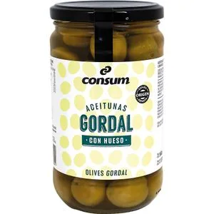 Aceitunas Gordal con Hueso 330 Gr
