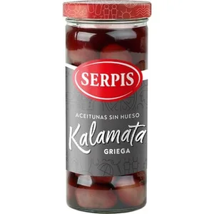 Aceitunas Kalamata sin Hueso Serpis
