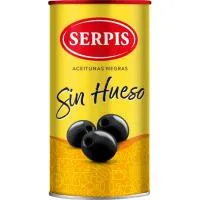 Aceitunas Negras sin Hueso el Serpis, Lata 150 G
