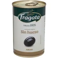 Aceitunas Negras sin Hueso Fragata, Lata 120 G