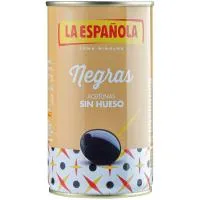 Aceitunas Negras sin Hueso la Española, Lata 150 G