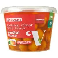 Aceitunas Picantes Eroski, Cubeta 300 G