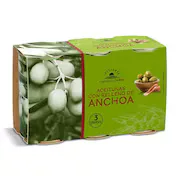 Aceitunas Rellenas de Anchoa Dia Vegecampo 3 X 150 G