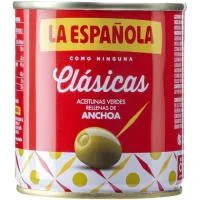Aceitunas Rellenas de Anchoa la Española, Lata 100 G