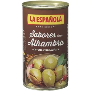 Aceitunas Verdes Aliñadas Sabores de la Alhambra la Española