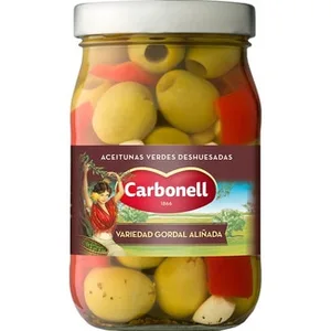 Aceitunas Verdes Deshuesadas Variedad Gordal Carbonell