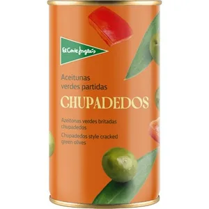 Aceitunas Verdes Partidas Chupadedos el Corte Ingles