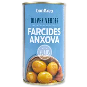 Aceitunas Verdes Rellenas de Anchoas Suaves
