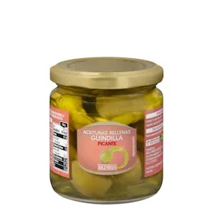 Aceitunas Verdes Rellenas de Guindilla Picante Hacendado 0.315 KG