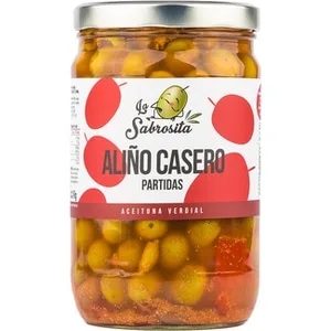 Aceiunas Verdial Partidas Aliñadas  la Sabrosita 1 KG