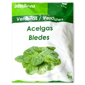 Acelgas en Porciones