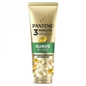 Acondicionador Suave y Liso 3 Minute Miracle Pantene Pro-v 220 Ml.
