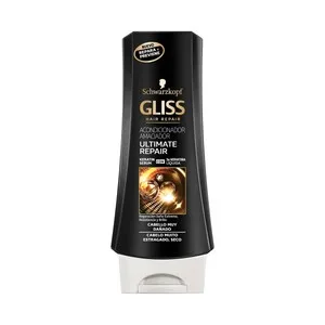 Gliss Acondicionador Ultra Reparador para Cabello Muy Dañado Y/o Seco Gliss Ultimate Repair de Schwarzkopf 200 Ml.