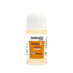 Babaria Active Desodorante Roll On Unisex con Vitamina C, Antitranspirante 48 Horas 50 Ml.