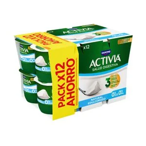 Activia 0% Natural Edulcorado Pack 12 Ud. 12 X 120 Gr