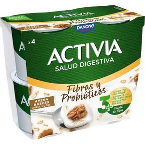 Activia Avena Nueces Bifidus P4 4 X 115 Gr