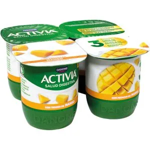 Activia con Mango Pack de 4 Unidades 4 X 120 Gr
