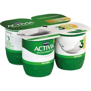 Activia Natural Yogur Bífidus Pack 4 un 4 X 120 Gr