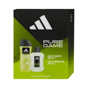 Adidas Pure Game Estuche Regalo para Hombre con Colonia (100 Ml) y Gel de Ducha (250 Ml)