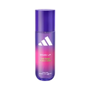 Adidas Spark Up Vibes Body Mist Frangancia para Cuerpo y Cabello 236 Ml.