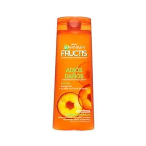 Fructis Adiós Daño de Garnier Champú Fortificante sin Parabenos, para Cabello Dañado 360 Ml. 380 ML
